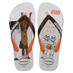 Chaussures-Chaussures garçon 23-38-Sandales-Tong Enfant Havaianas Star Wars - Orange - À enfiler - Synthétique