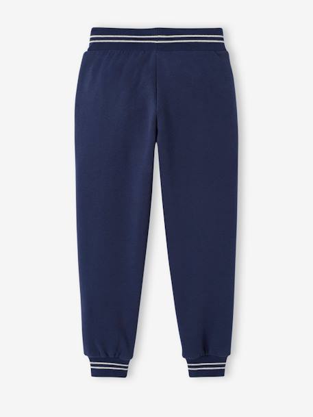 Pantalon garçon jogging sport en molleton lichen+marine 9 - vertbaudet enfant 