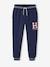 Pantalon garçon jogging sport en molleton lichen+marine 8 - vertbaudet enfant 