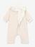 Combinaison longue ouatinée à capuche en coton bébé PETIT BATEAU beige 2 - vertbaudet enfant 