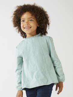 T-shirt blouse Basics fille détails en macramé  - vertbaudet enfant
