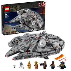 LEGO® Star Wars 75257 Faucon Millenium, Maquette à Construire avec Figurines  - vertbaudet enfant