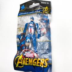 Jouet-Figurine - MG Diffusion - Captain America - Blanc et Multicolore - 9 cm