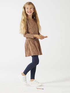 Legging fille ceinture irisée Basics  - vertbaudet enfant