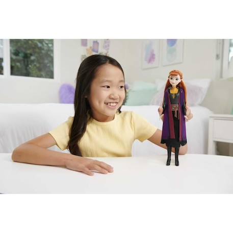 Princesse Disney - Reine Des Neiges - Poupee Anna 2 - Poupées Mannequins - 3 Ans Et + BLANC 3 - vertbaudet enfant 