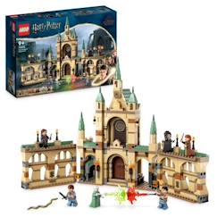 -LEGO® Harry Potter 76415 La Bataille de Poudlard, Jouet de Château avec Minifigurine Voldemort