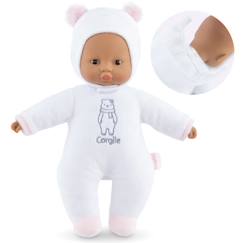 Jouet-Poupée fille Corolle Pti' Coeur Ours - blanc 30cm - pour enfant de 9 mois et plus