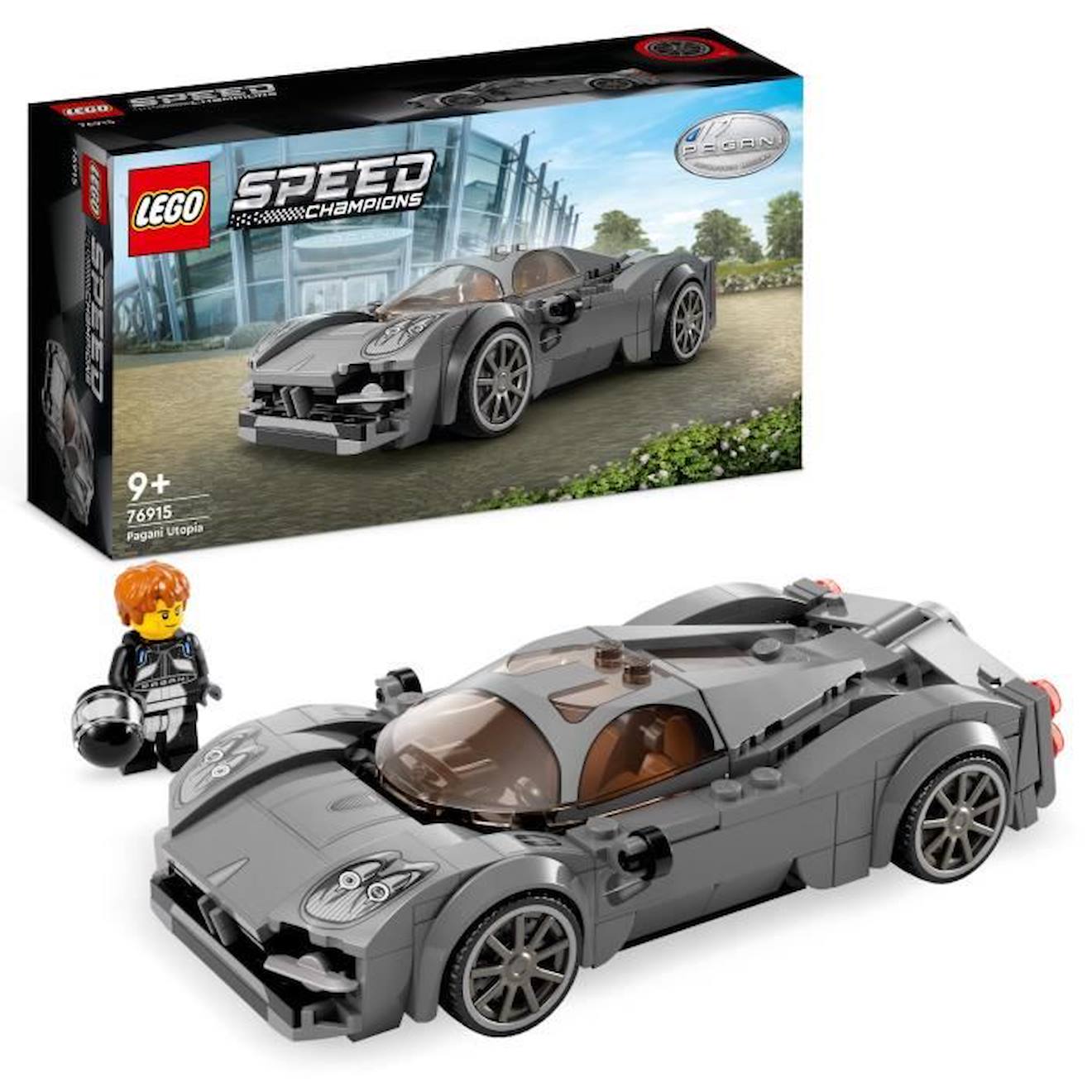 Lego® Speed Champions 76915 Pagani Utopia, Jouet Voiture De Course, Kit De Maquette De Collection Gr