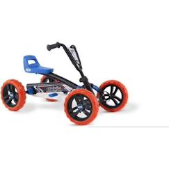 Jouet-Jeux de plein air-Tricycles, draisiennes et trottinettes-Kart à pédales BERG Buzzy Nitro - Orange - Pour enfant de 2 à 5 ans