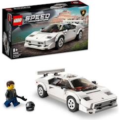 LEGO® 76908 Speed Champions Lamborghini Countach, Jouet modèle de Voiture de Course Pour les Enfants de 8 Ans et Plus  - vertbaudet enfant