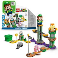 -LEGO® 71387 Super Mario Pack de Démarrage Les Aventures de Luigi, Jeu Interactif de Construction