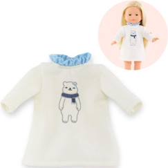 Robe Hiver Polaire pour poupée Ma Corolle 36 cm - COROLLE - Bleu - Vêtement chaud et chic  - vertbaudet enfant