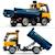 LEGO® Technic 42147 Le Camion à Benne Basculante, 2-en-1, Pelleteuse Jouet, Engin de Chantier BLANC 3 - vertbaudet enfant 