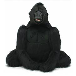 -Peluche gorille géant assis 110 cm - ANIMA - Plush - Intérieur