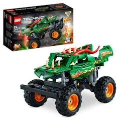 -LEGO® Technic 42149 Monster Jam Dragon, 2-en-1, Monster Truck Jouet, Voiture de Course