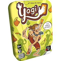 Jeu d'ambiance - GIGAMIC - Yogi - Pour enfants à partir de 8 ans - Cartes tout-terrain - 3 joueurs ou plus  - vertbaudet enfant
