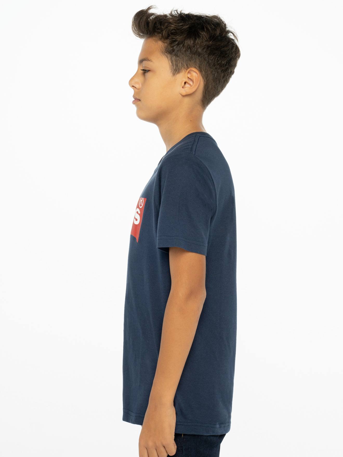 T-shirt Batwing Levi's Bleu