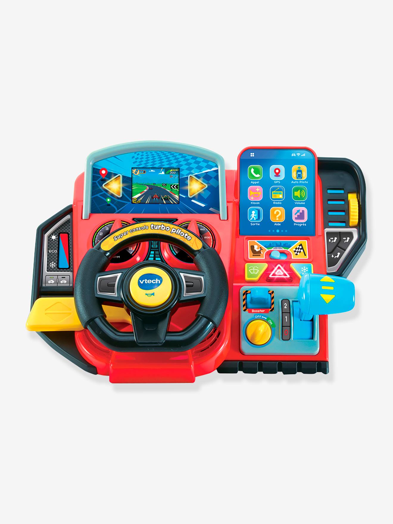 Super console turbo pilote - multicolore
