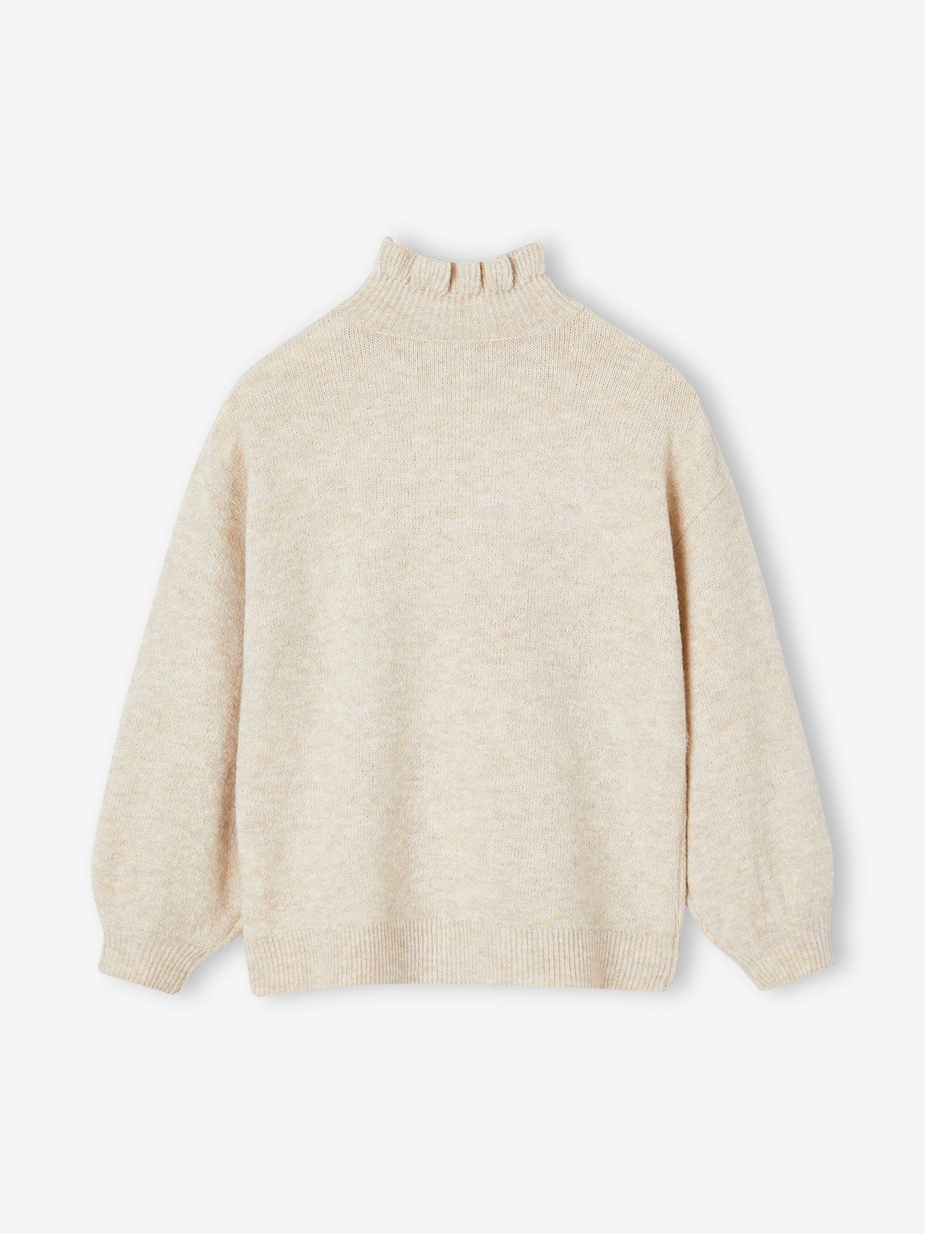 VERTBAUDET Coffret De Noël Pull Jacquard Motif Animal + Accessoire Fille - Idéal Cadeau Sapin