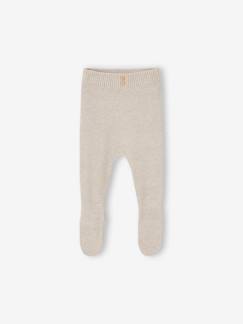 Pantalon en tricot bébé avec pieds  - vertbaudet enfant