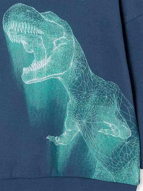 Sweat à capuche 'Jurassic Park' - Vert - Kiabi - 4.80