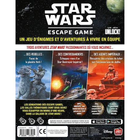 Star Wars Escape Game  - Asmodee - Jeu de société BLEU 3 - vertbaudet enfant 