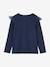 Tee-shirt de Noël motif lune irisé fille volants pailletés marine 2 - vertbaudet enfant 