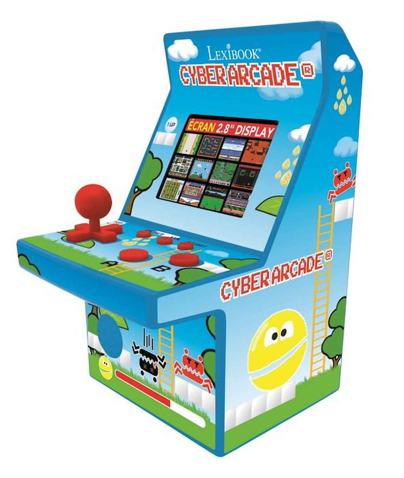 Console Portable Cyber Arcade® - Écran 2.8 200 Jeux Blanc