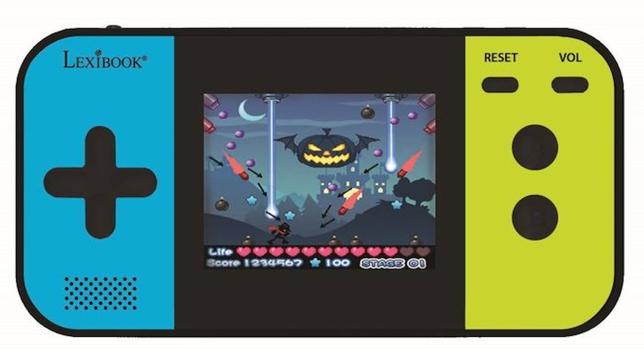 Console Portable Compact Cyber Arcade® - Écran 2.5 250 Jeux Noir