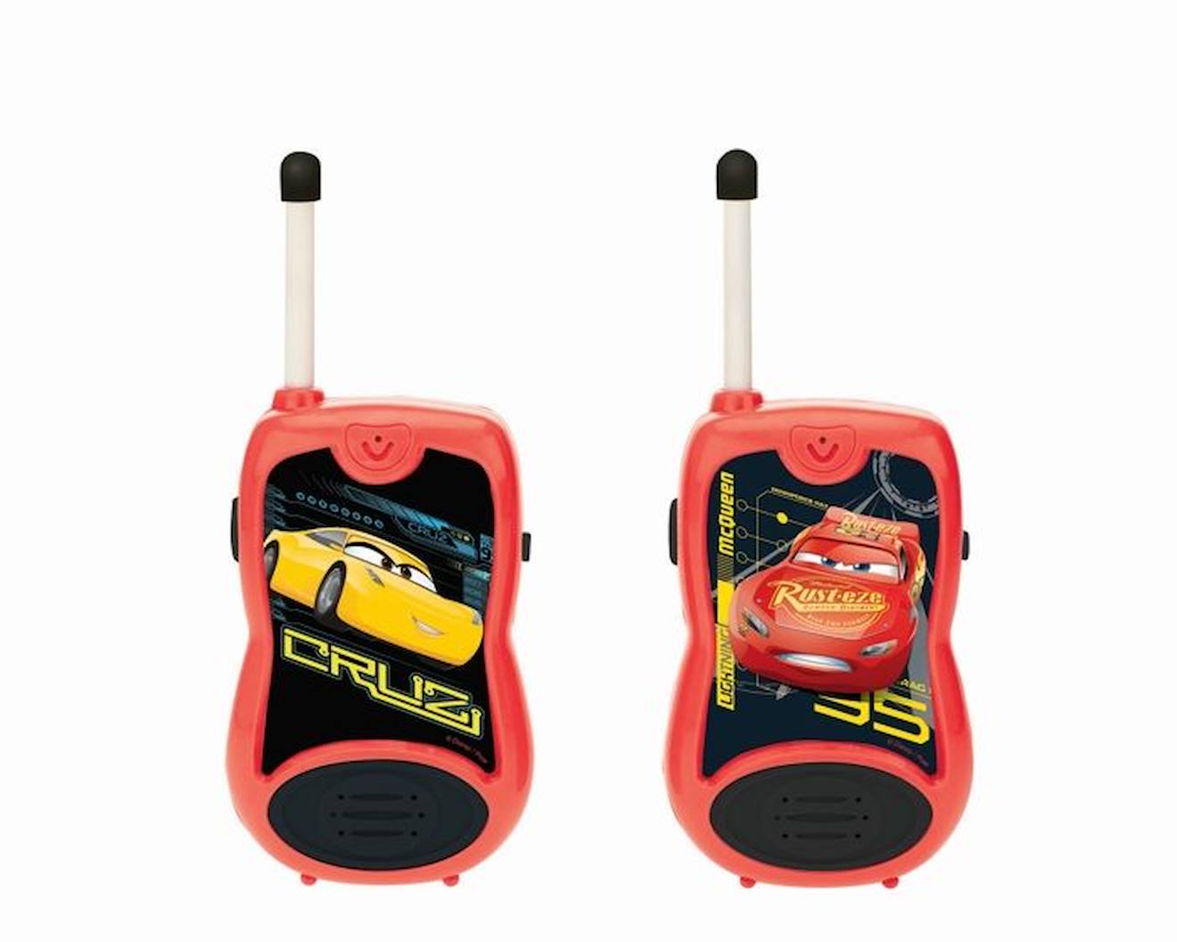 Talkies-walkies Disney Cars 3 - Lexibook - Portée De Transmission 100m - Jaune - Enfant Jaune