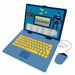 Jouet-Ordinateur portable éducatif Batman - LEXIBOOK - 124 activités - Français/Anglais