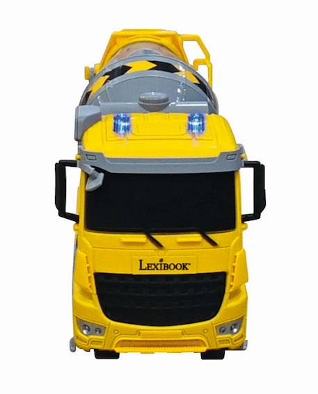 Camion toupie télécommandé Crosslander® PRO - LEXIBOOK - Jaune - Batterie - Effets sonores et lumineux JAUNE 3 - vertbaudet enfant 