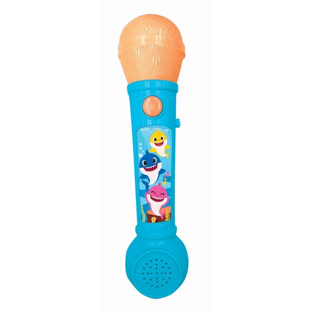 Microphone enfant - LEXIBOOK - Baby Shark - Effets lumineux et sonores -  Mixte - Intérieur bleu - Lexibook
