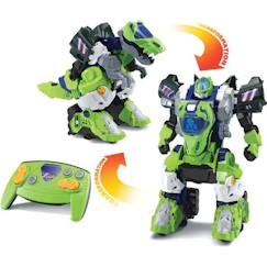Jouet-Robot radiocommandé - VTECH - Switch & Go Dinos - Furio, méga T-Rex - Multicolore