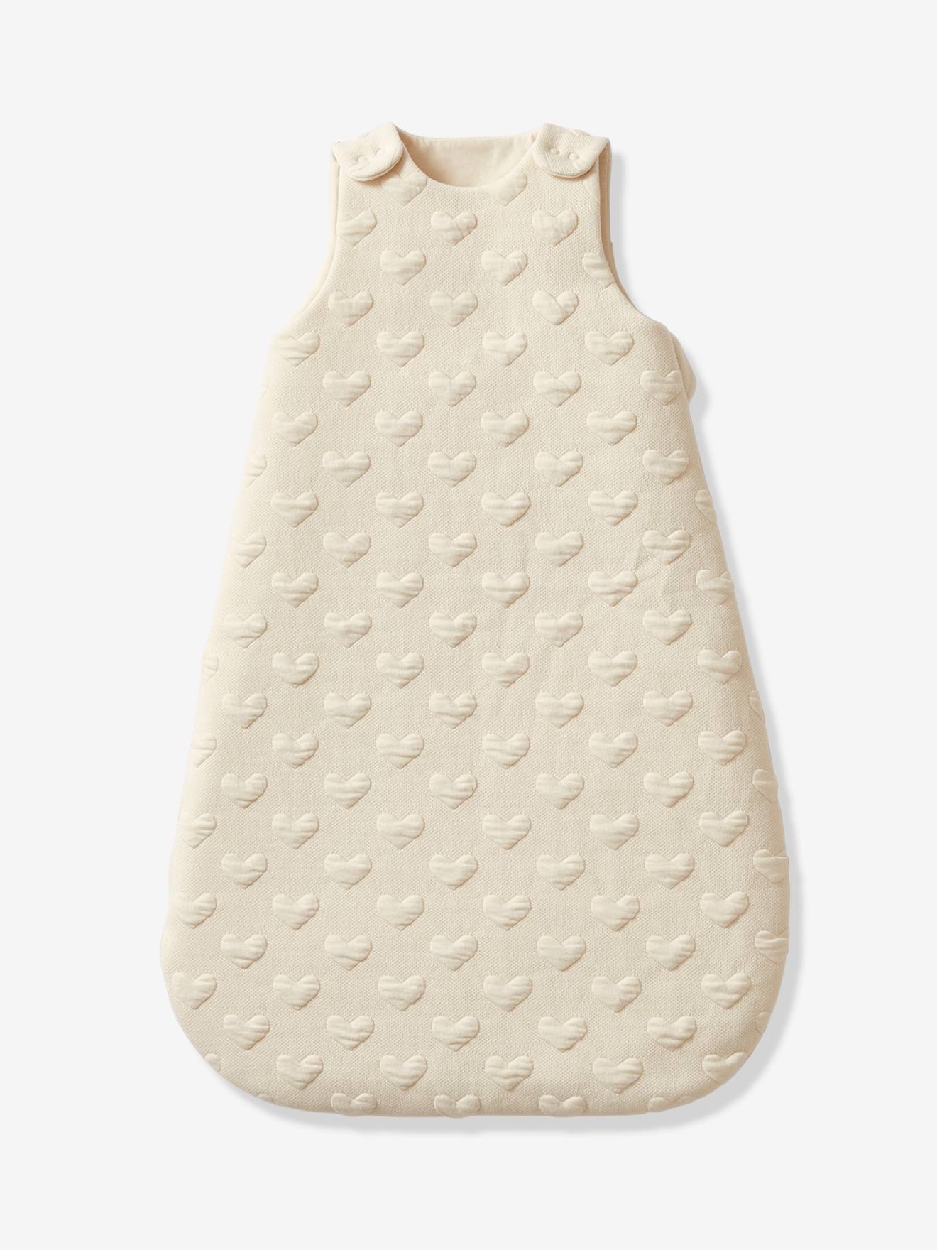 Gigoteuse MOTIF JACQUARD personnalisable beige (Vertbaudet) - Image 1