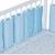 Tour de lit modulable en minky extra doux - SEVIRA KIDS - MINKY Bleu - Pour lit bébé de 60x120 ou 70x140 cm BLEU 3 - vertbaudet enfant 