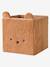 Bac de rangement en sherpa Ourson camel 1 - vertbaudet enfant 