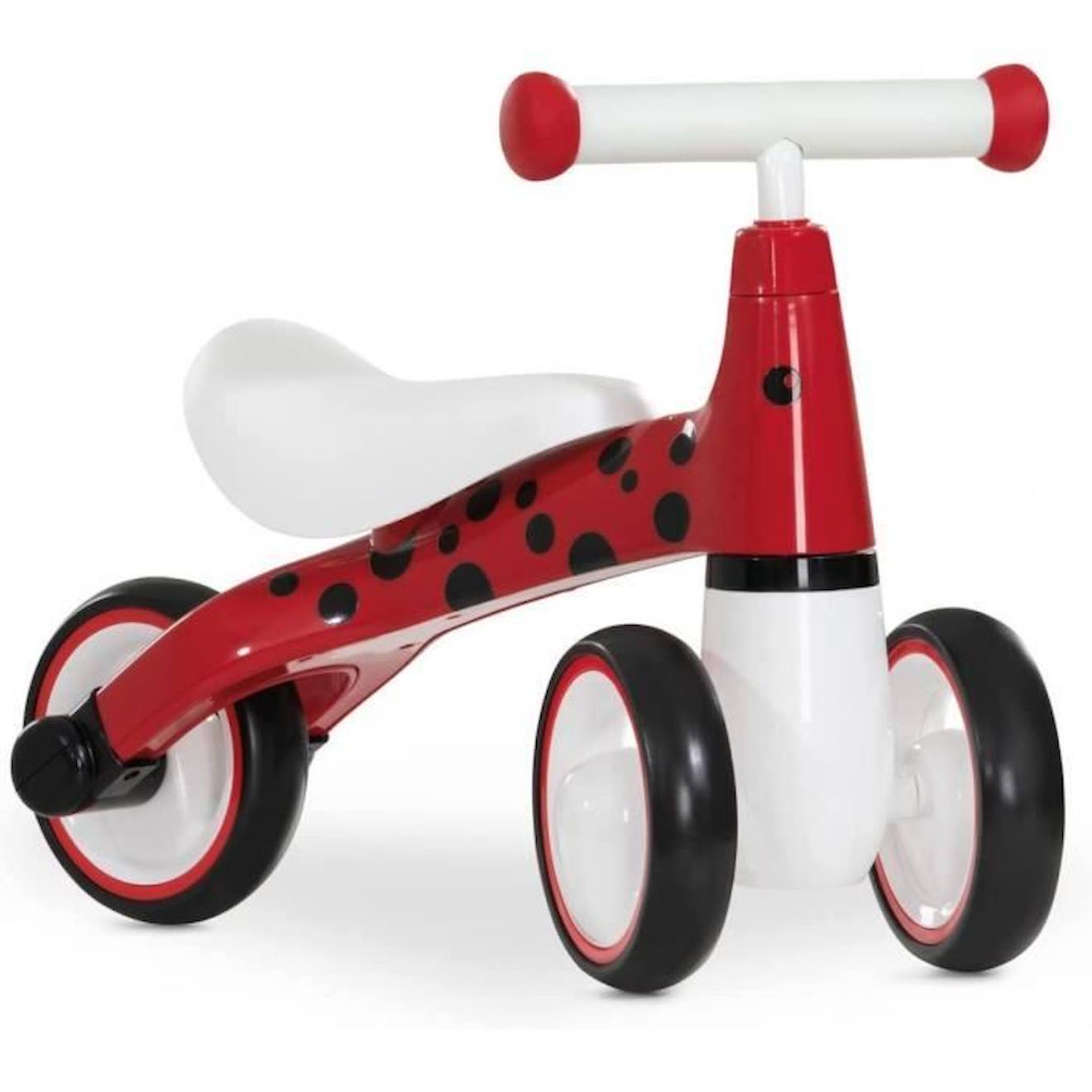 Porteur Ride-on 1st Ride Three Coccinelle Rouge - Hauck - Tricycle Pour Enfant - 12 Mois À 5 Ans - R