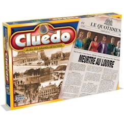 Jouet-Cluedo Meurtre au Louvre - Jeu de société - HASBRO