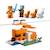 LEGO® 21178 Minecraft Le Refuge du Renard, Jouet de Construction Maison, Enfants dès 8 ans, Set avec Figurines Zombie, Animaux ORANGE 4 - vertbaudet enfant 