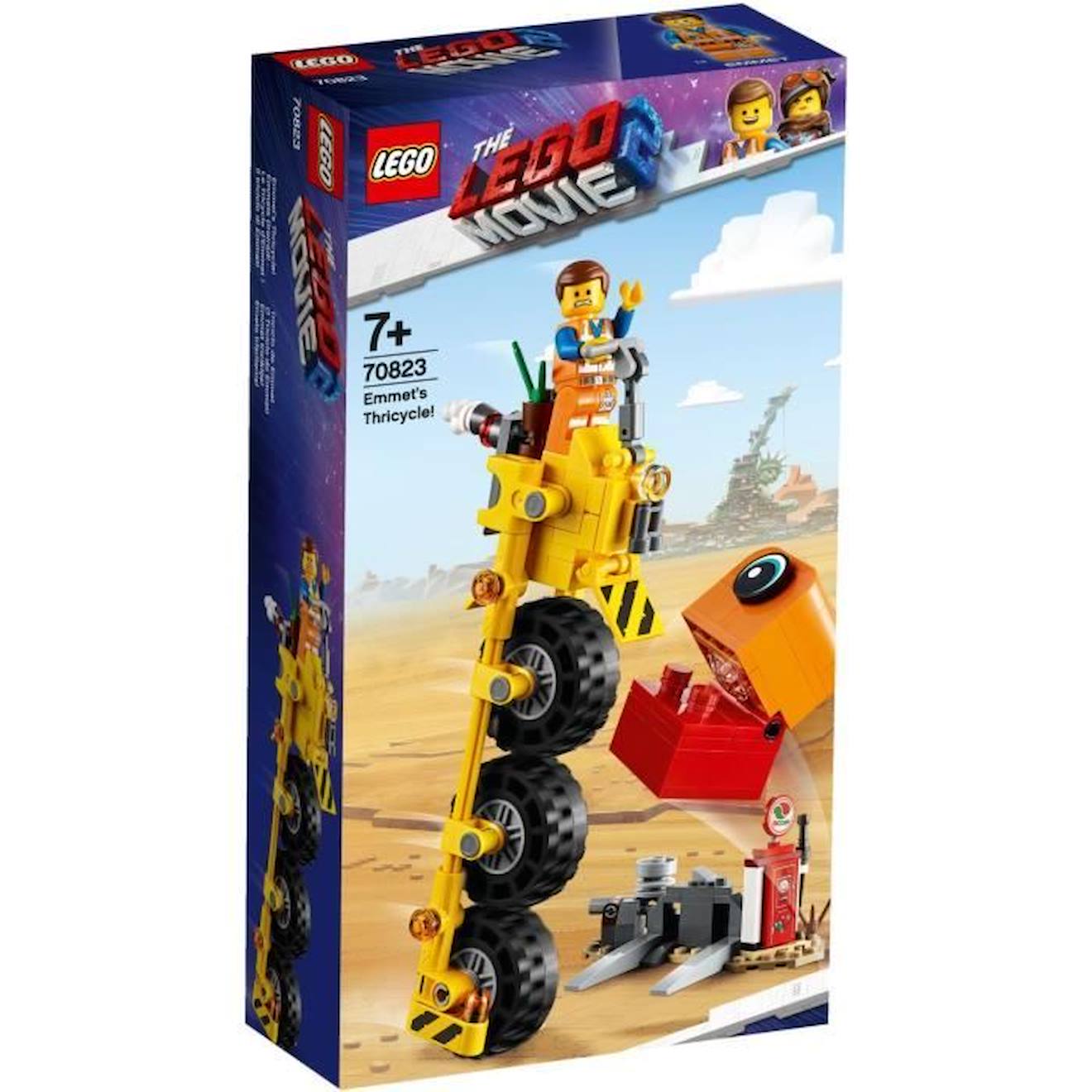 Lego® Movie 70823 Le Tricycle D’emmet ! - La Grande Aventure Lego 2 Jaune