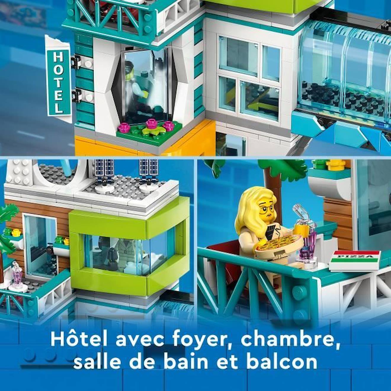 Lego®city 60365 - l'immeuble d'habitation, jeux de constructions &  maquettes