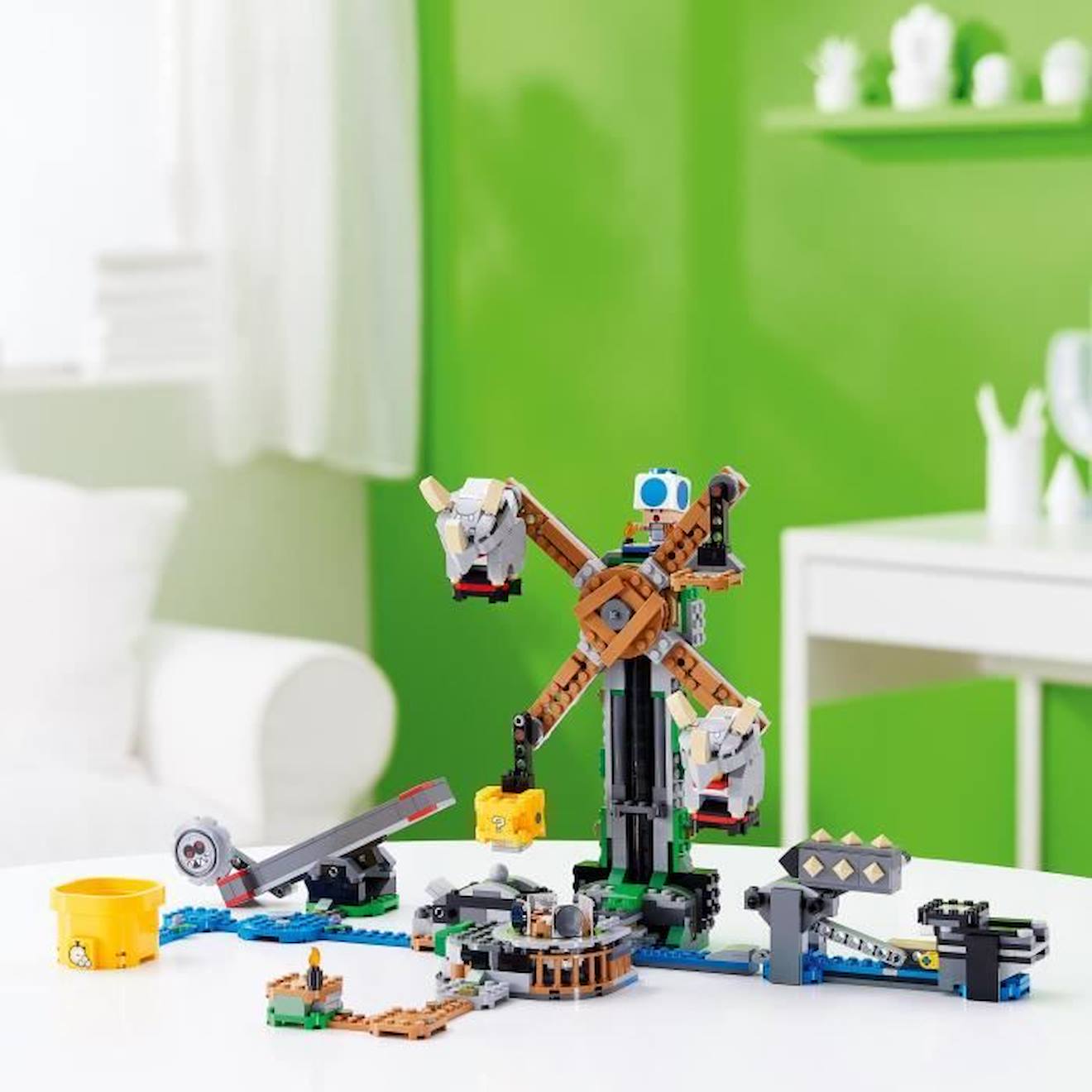 Lego 71390 super mario ensemble d'extension la destruction des reznors jouet  enfant 6 ans - La Poste