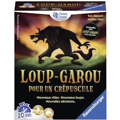 -Loup-Garou pour un Crépuscule - Ravensburger - Jeu d'ambiance Enfants et Adultes - Jeu de rôle - 3 à 10 joueurs dès 10 ans