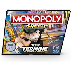 Jouet-MONOPOLY - Jeu de plateau - Speed - pour enfants - à partir de 8 ans