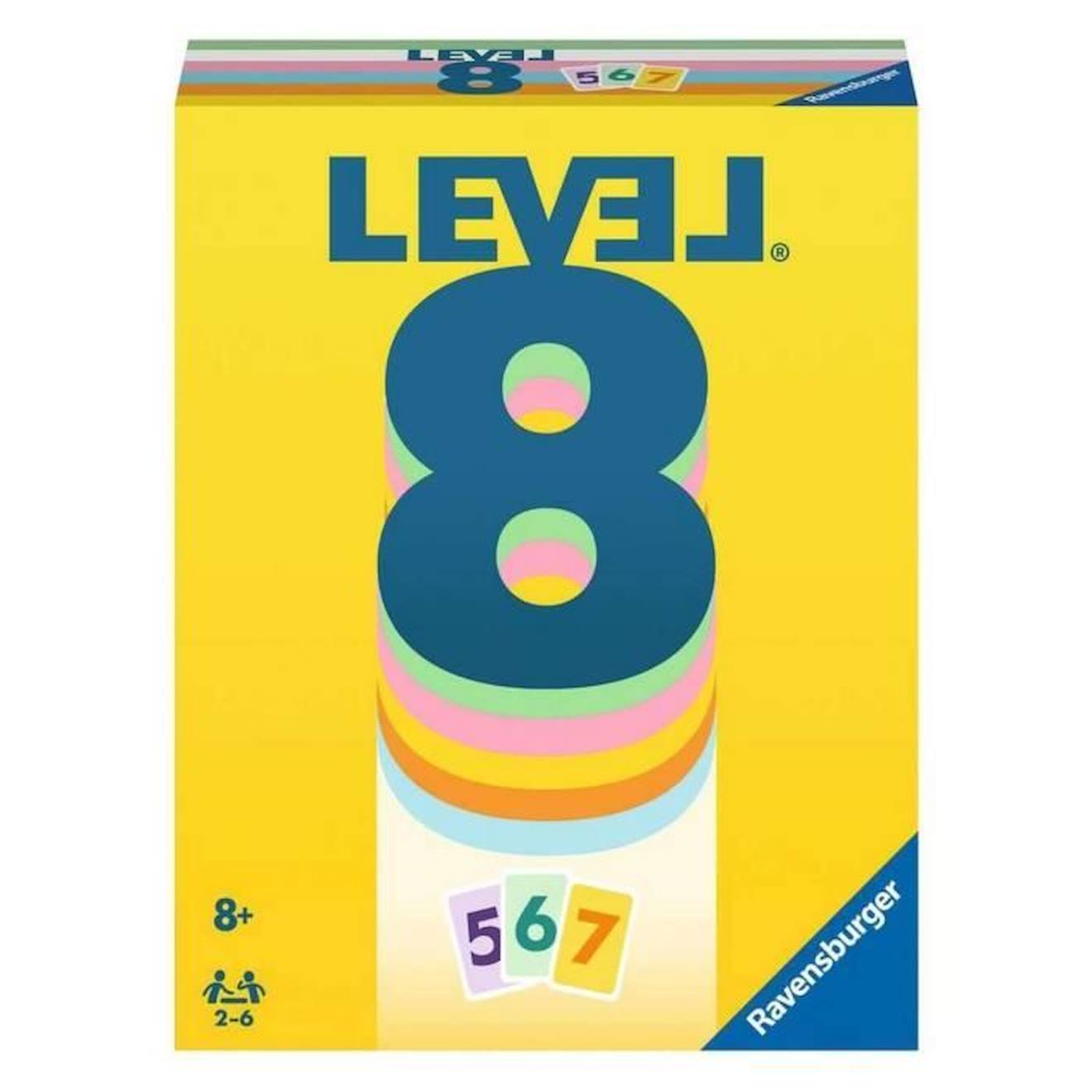 Ravensburger - Level 8 - Jeu de cartes - De 2 à 6 Joueurs - A partir de 8  Ans - Multilingue - Français Inclus jaune - Ravensburger