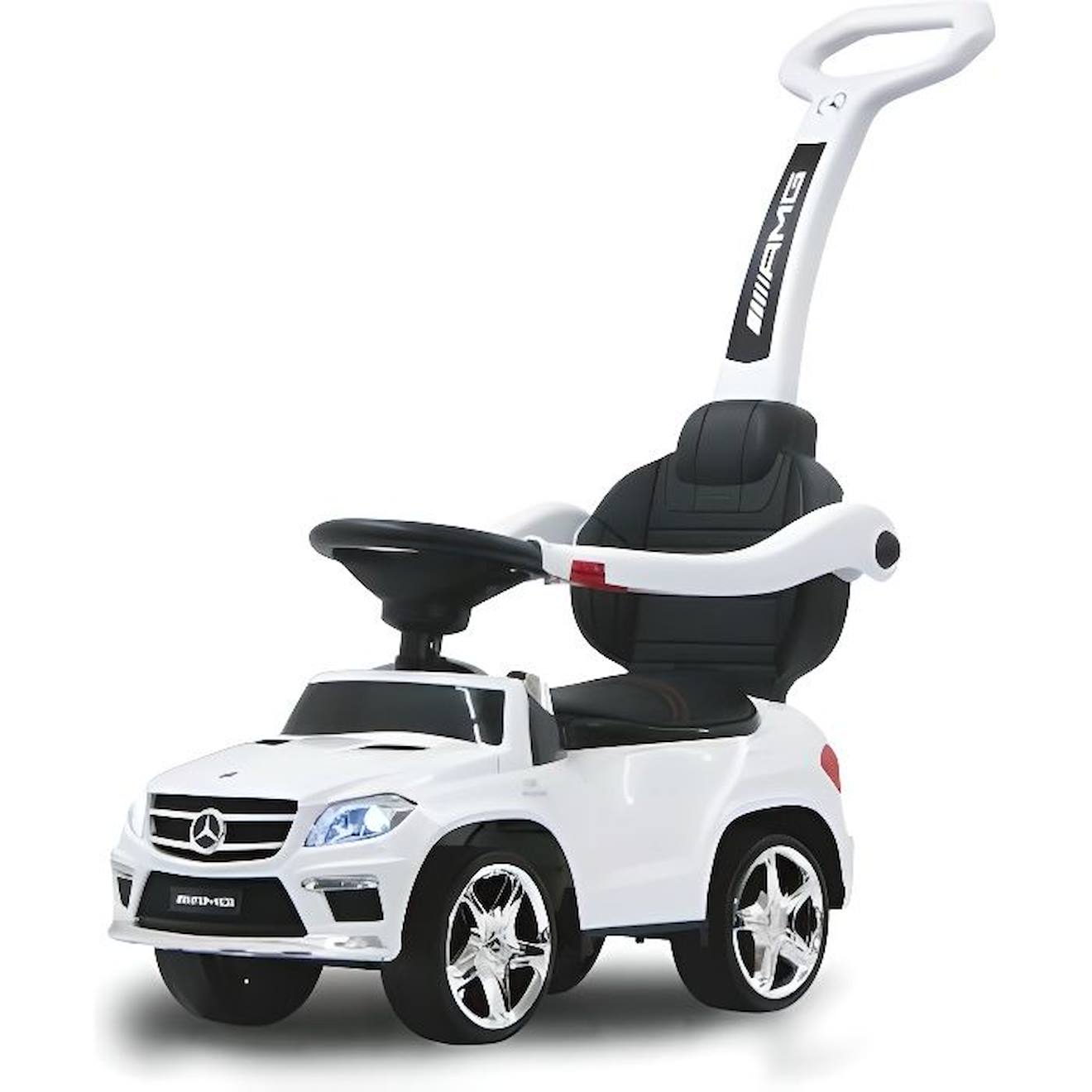 Porteur Enfant 1 an Mercedes G voiturette, Interactive avec klaxon et Sons  de Moteur Push Car (Blanc) : : Jeux et Jouets
