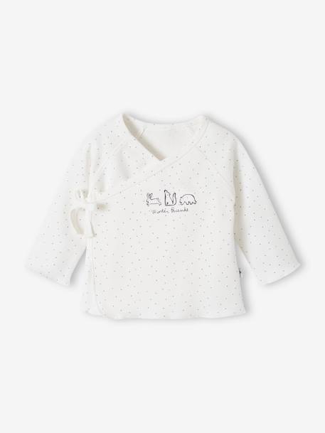 Bébé-T-shirt, sous-pull-T-shirt-Brassière bébé naissance en coton bio