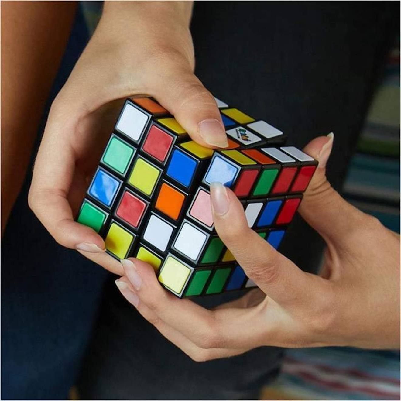 Jeu casse-tête Rubik's Cube 4x4 - RUBIK'S - Multicolore - Pour enfant de 8  ans et plus bleu - Rubik's