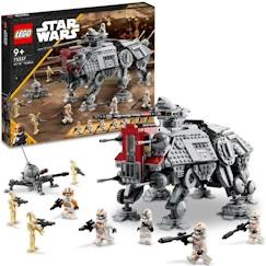 -LEGO 75337 Star Wars Le Marcheur AT-TE, Jouet, Figurines Droïdes de Combat, Clone Trooper, La Revanche des Sith, Enfants Dès 9 Ans